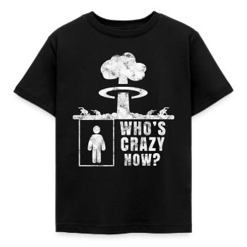 Prepper Atom Nuclear - T-shirt Enfant - noir - Devant - AI Model Kid Female (0cm)