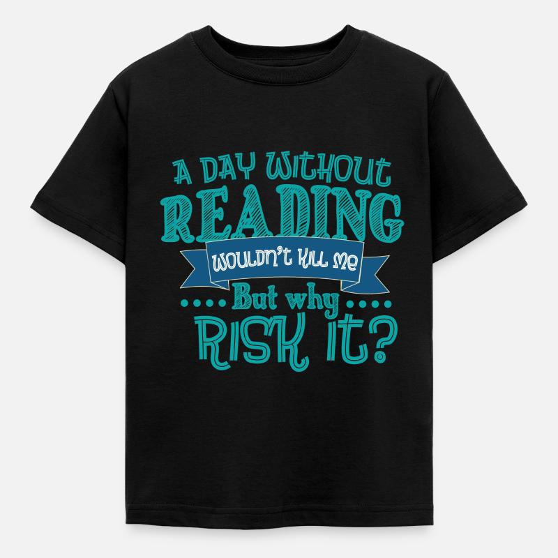 Read - Kids' T-Shirt - black