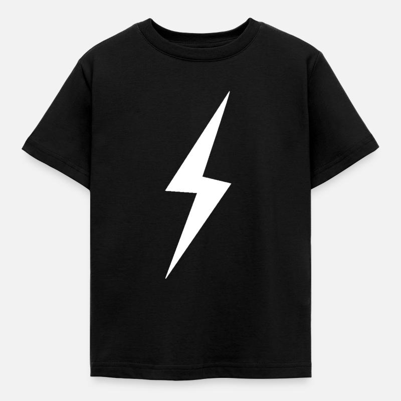 Blitz - Kinder T-Shirt - Schwarz
