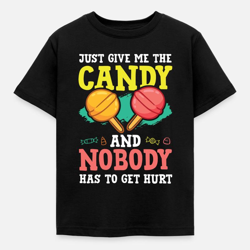 Candy disant Candy - T-shirt Enfant - noir