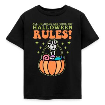 Halloween Costume Party Witch Ghost Cadeau - T-shirt Enfant - noir - Devant - AI Model Kid Female (0cm)