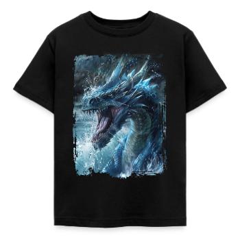 Cerf-volant - T-shirt Enfant - noir - Devant - AI Model Kid Female (0cm)