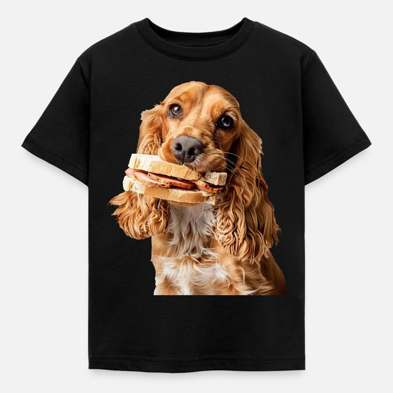 Cocker Spaniel - T-shirt Enfant - noir