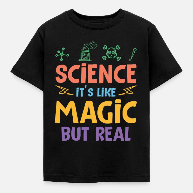 Science science magique - T-shirt Enfant - noir