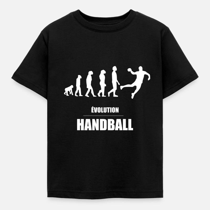 evolution handball - T-shirt Enfant - noir