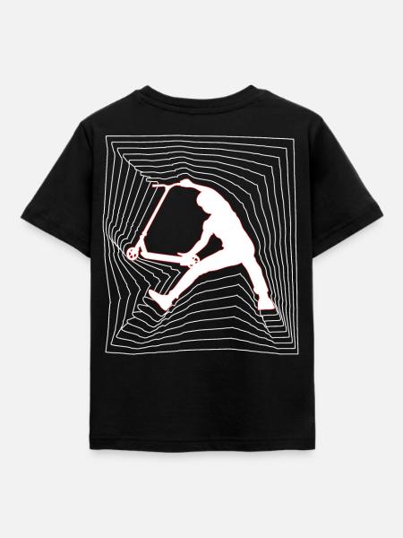 Fingerwhip 6 - Kinder T-Shirt - Schwarz