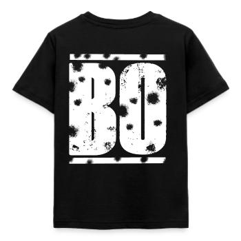 BO Gift Gift Idea - Kids' T-Shirt - black - Back - AI Model Kid Female (0cm)