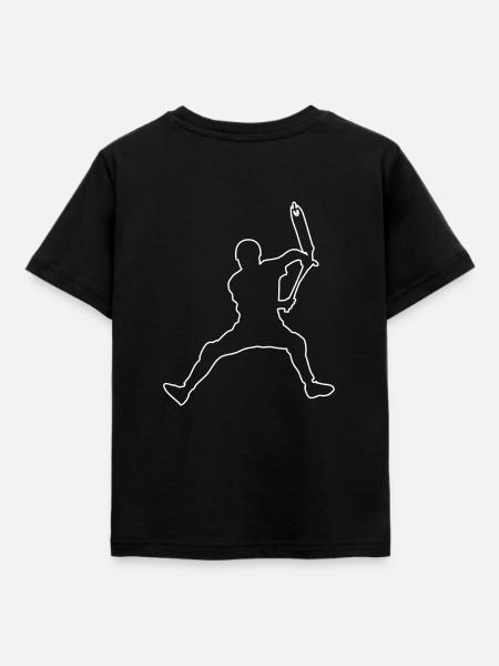 Briflip 4 - Kinder T-Shirt - Schwarz
