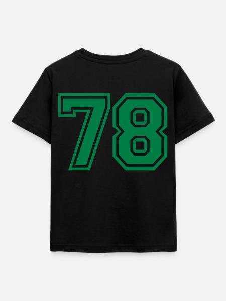 78 - Kinder T-Shirt - Schwarz