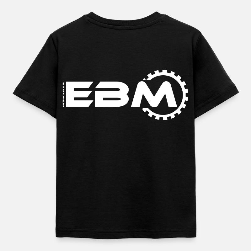 Musique électronique de corps - EBM (Vector) - T-shirt Enfant - noir