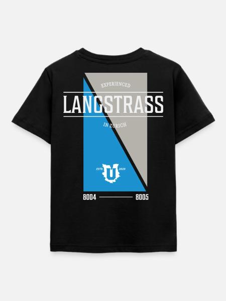 Langstrass Edition - Kinder T-Shirt - Schwarz