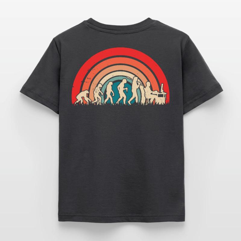 Evolution of Man – Computer Programmer Kids' T-Shirt