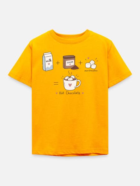 Heiße Schokolade - Kinder T-Shirt - Gold