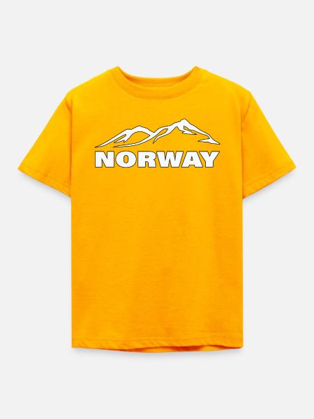 NORWAY - Kinder T-Shirt - Gold