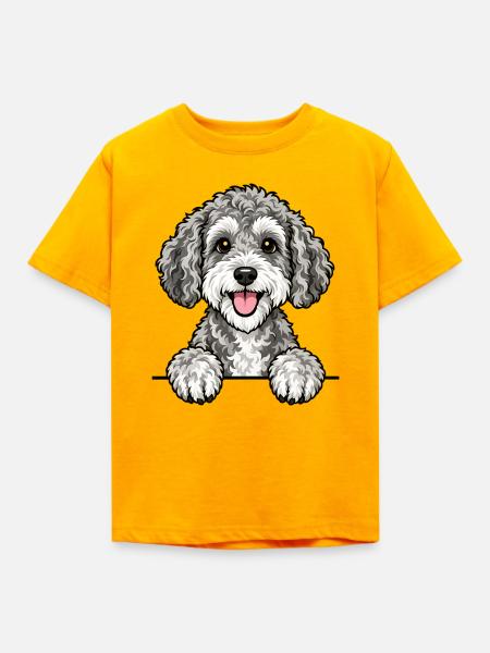 Schnoodle - Kinder T-Shirt - Gold