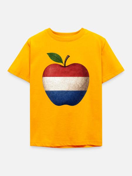 Niederlande Holland - Kinder T-Shirt - Gold