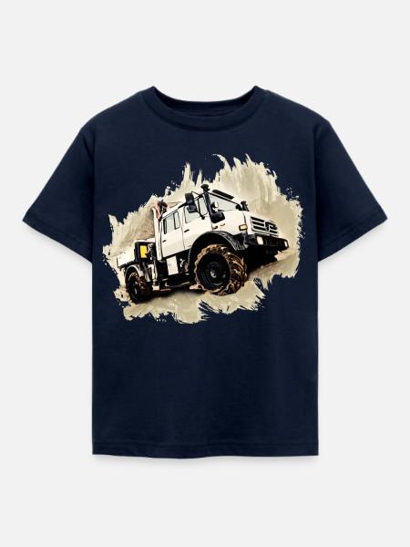 Unimog LKW - Kinder T-Shirt - Navy