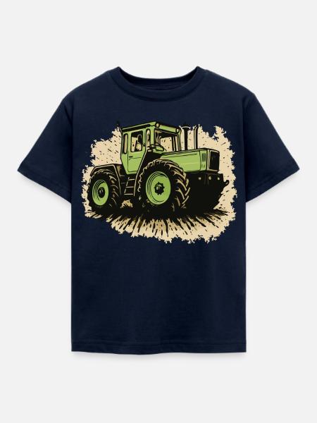 Traktor - Kinder T-Shirt - Navy