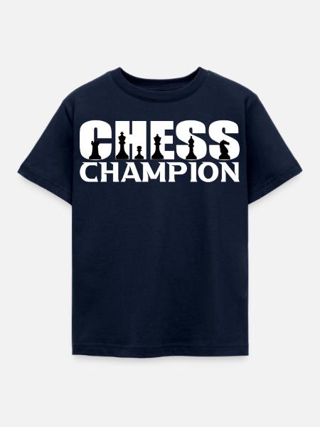 Chess - Kinder T-Shirt - Navy