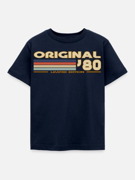 1980 - Kinder T-Shirt - Navy