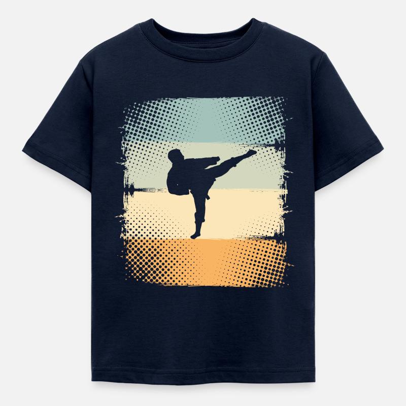 Karatè - Maglietta per bambini - blu scuro
