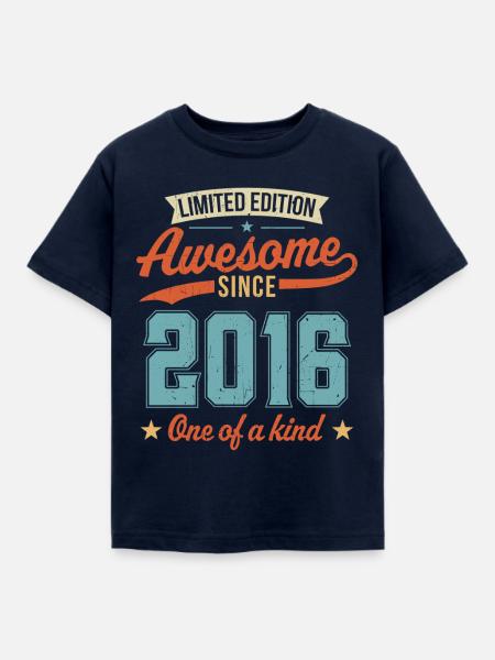 Genial seit 2016 - Kinder T-Shirt - Navy