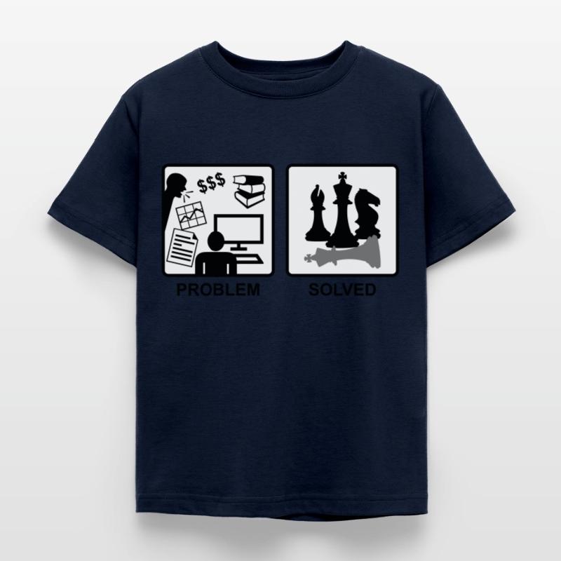 Chess solves problems Kids' T-Shirt