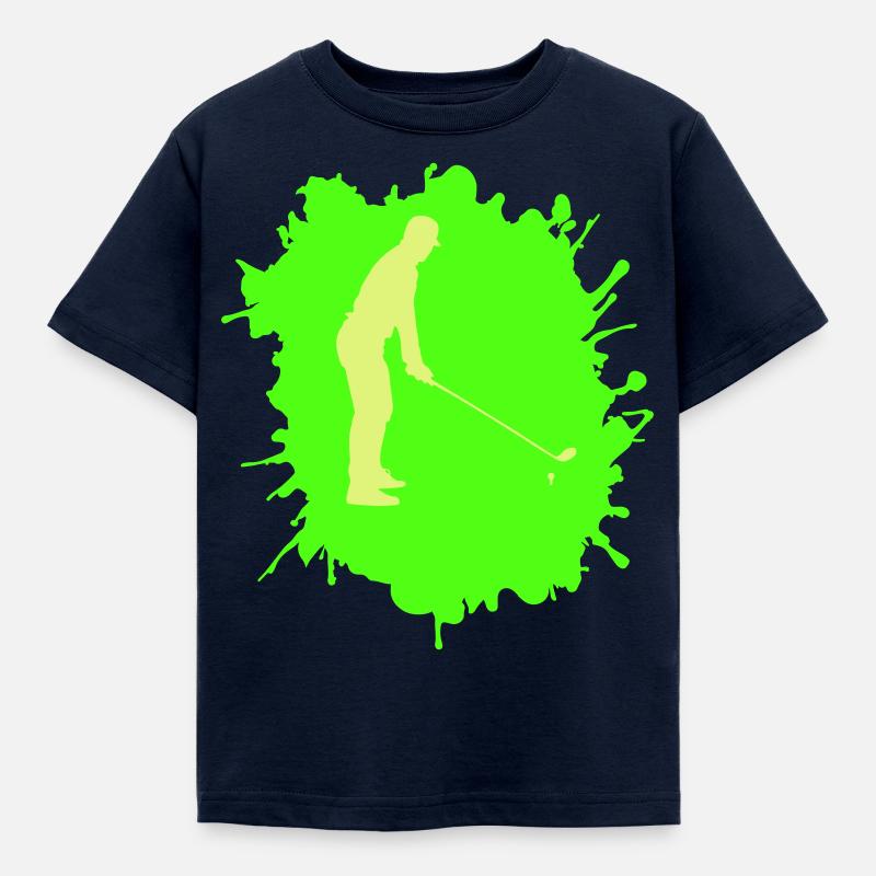 golf klecks - Kinder T-Shirt - Navy