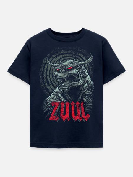 Ghostbusters Zuul - Kinder T-Shirt - Navy