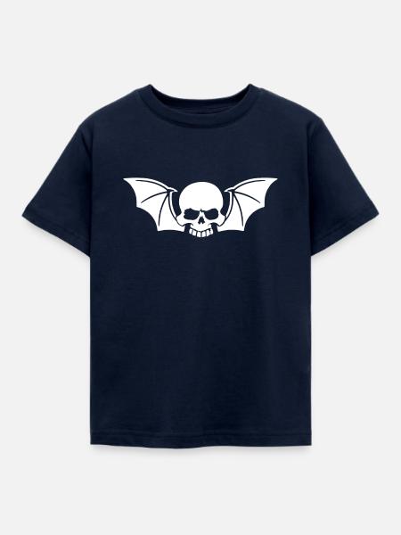 Wings Logo - Kinder T-Shirt - Navy