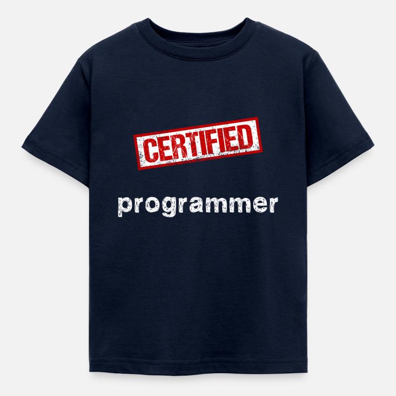Programmierer - Kinder T-Shirt - Navy