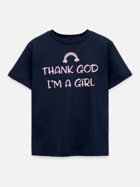 Lustiger Spruch - Kinder T-Shirt - Navy