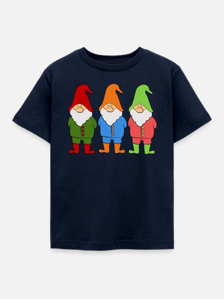 Wichtel Zwerge - Kinder T-Shirt - Navy