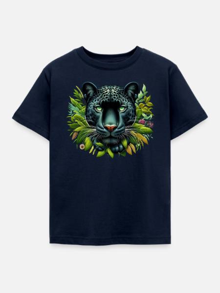Panther - Kinder T-Shirt - Navy