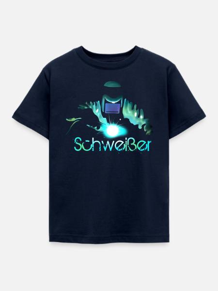 Schweißer - Kinder T-Shirt - Navy