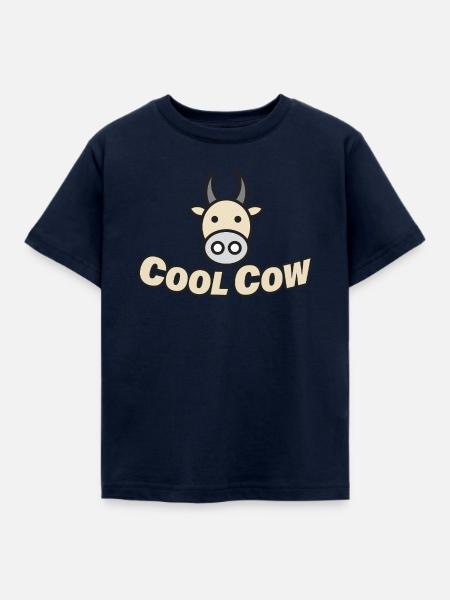 COOL COW - Kinder T-Shirt - Navy