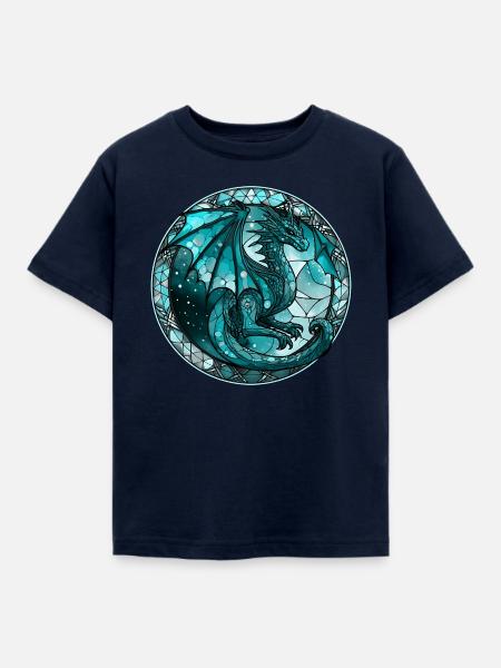Blue Dragon - Kinder T-Shirt - Navy