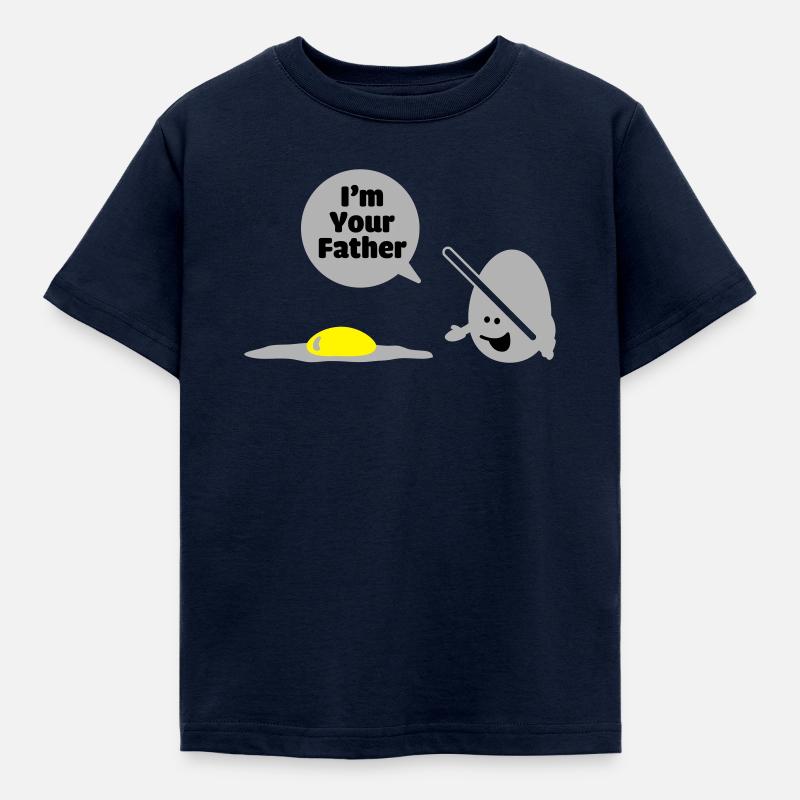 egg vader - T-shirt Enfant - marine