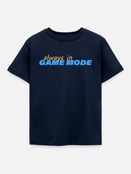 ALWAYS IN GAME MODE - Kinder T-Shirt - Navy