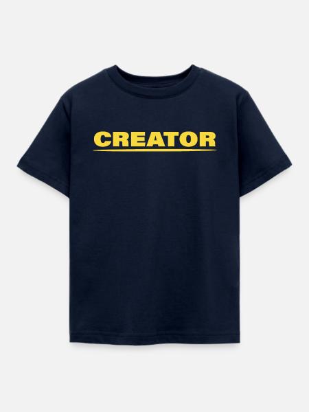 CREATOR - Kinder T-Shirt - Navy