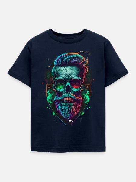 Skull & Streetwear - Kinder T-Shirt - Navy