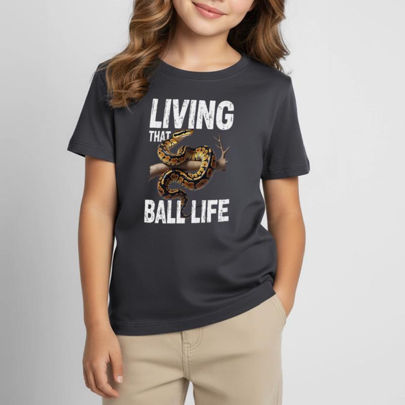 Python roi Serpents Amateurs de terrarium Python T-shirt Enfant