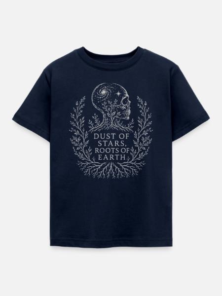Staub der Sterne Wurzeln - Kinder T-Shirt - Navy