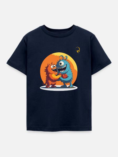 BEGLEITER - Kinder T-Shirt - Navy