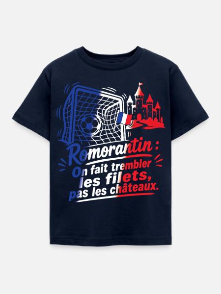 Romorantin Filets Tremblants - Kinder T-Shirt - Navy