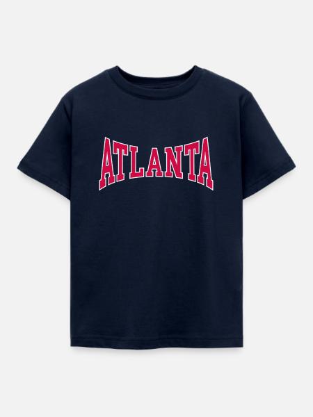Atlanta - Kinder T-Shirt - Navy