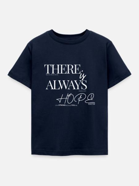 There is Always Hope - Kinder T-Shirt - Navy