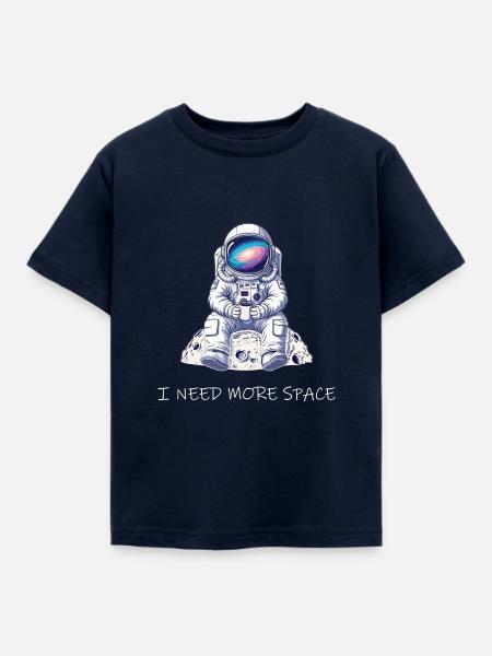 I Need More Space - Kinder T-Shirt - Navy