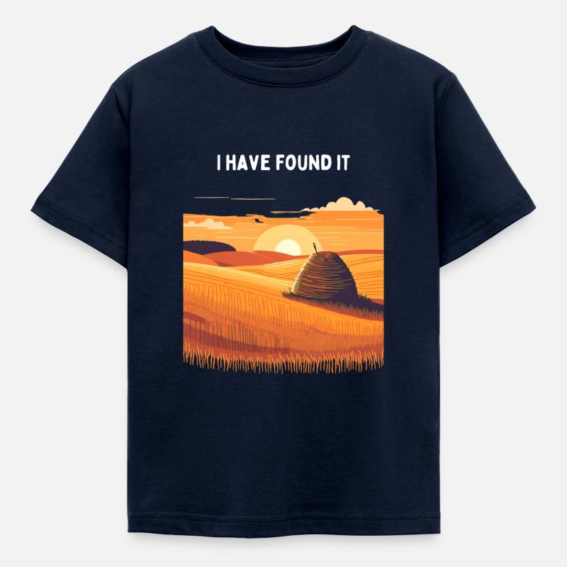 Needle in a haystack - Kids' T-Shirt - navy