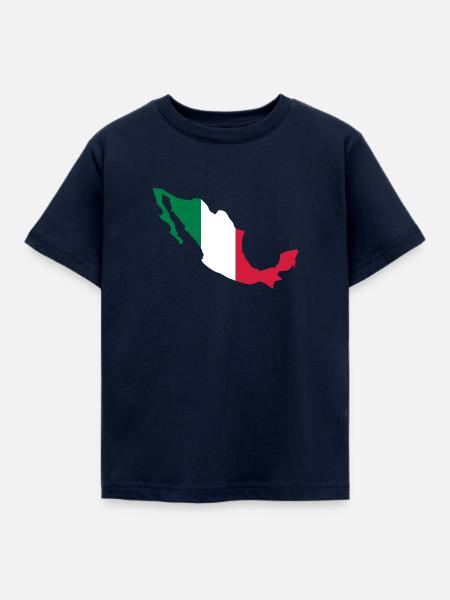 Mexiko - Kinder T-Shirt - Navy